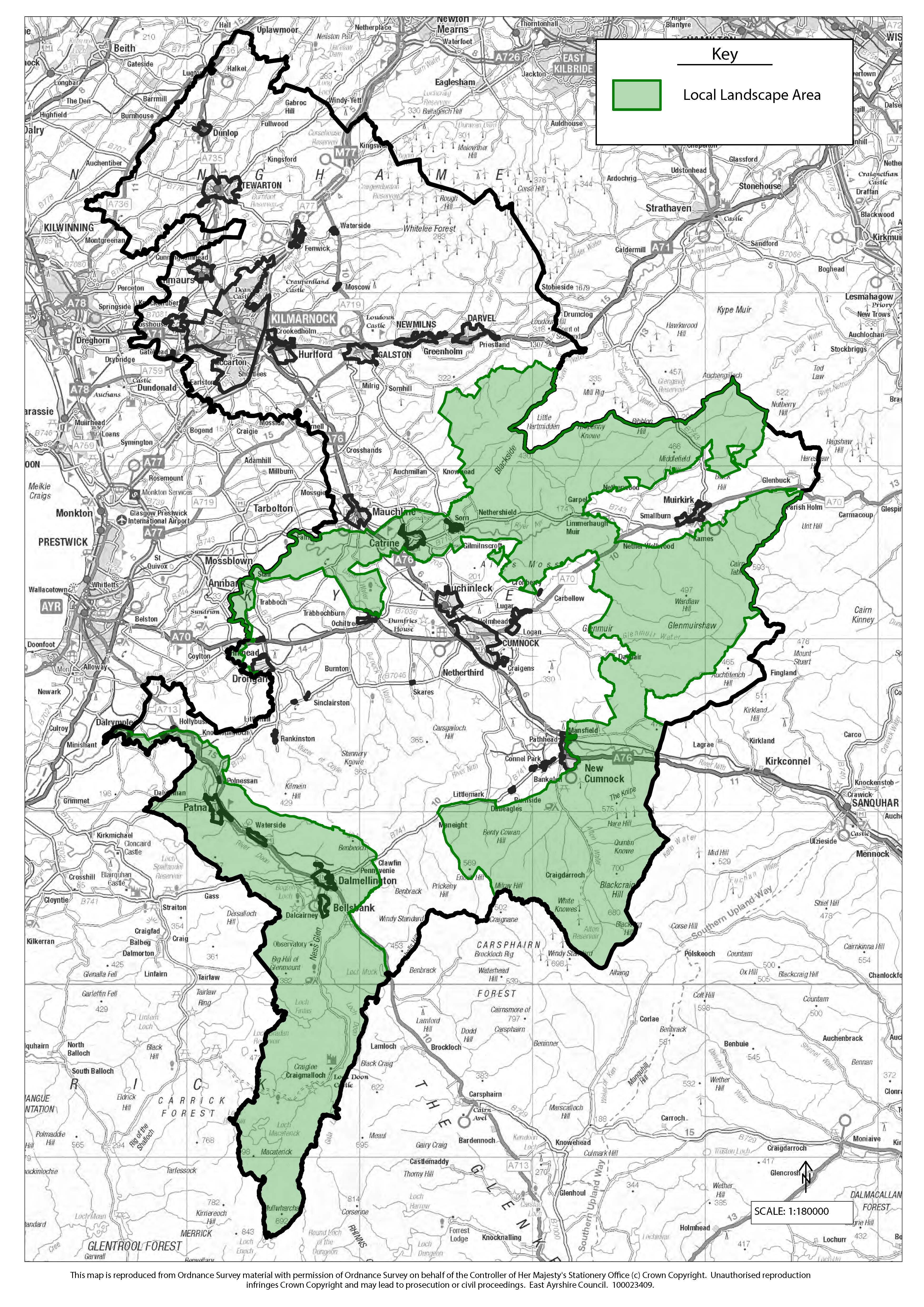Local Landscape Plan Map