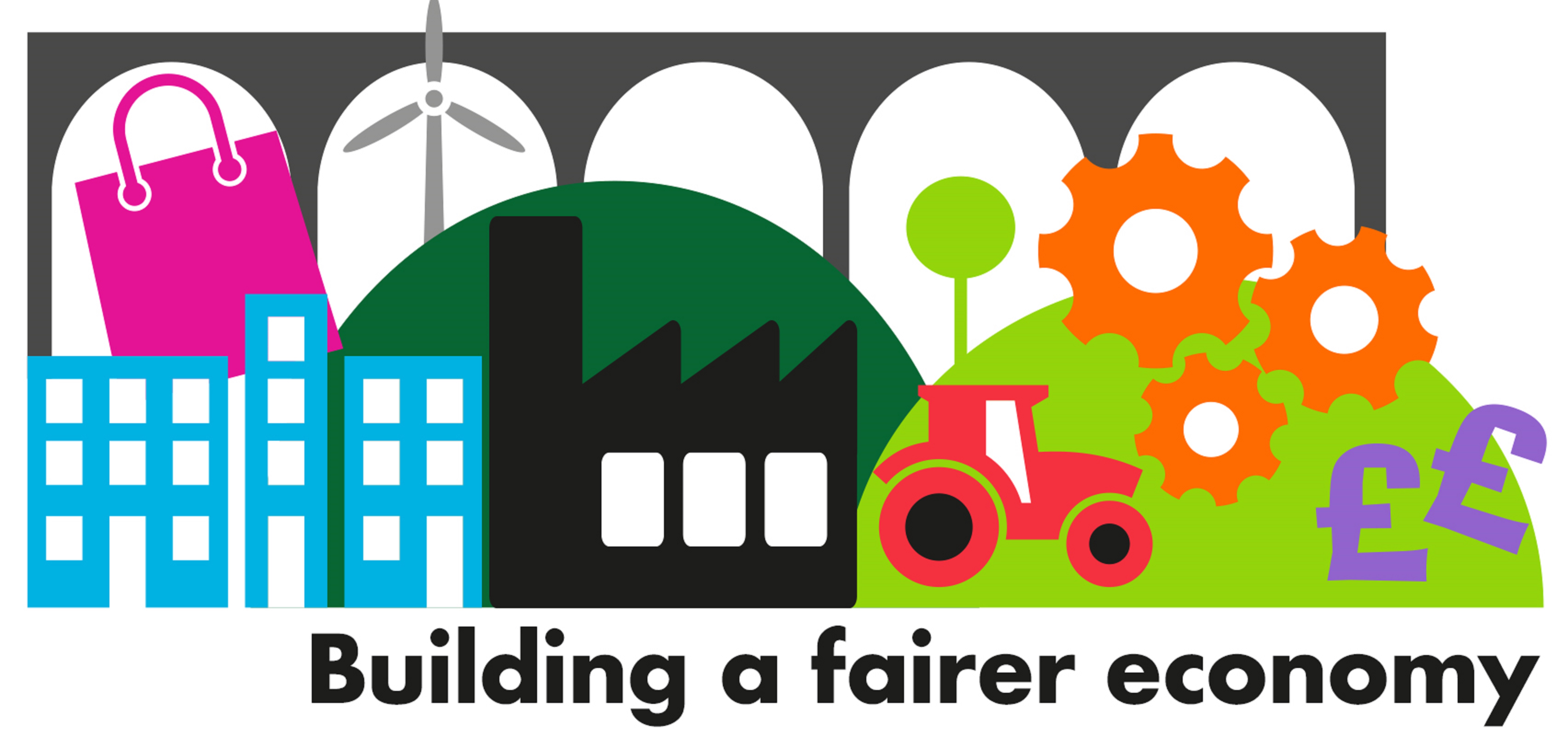 Building a fairer economy logo
