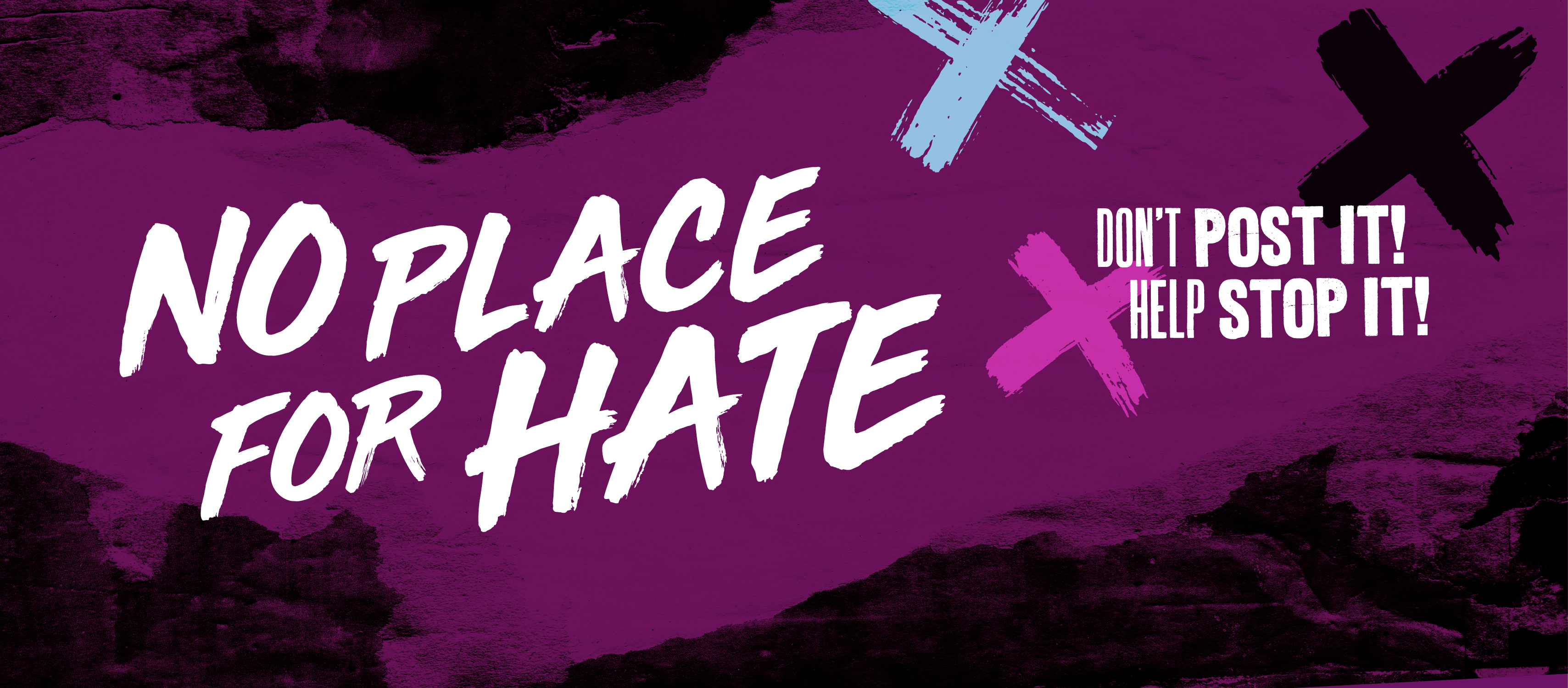 No place for hate header