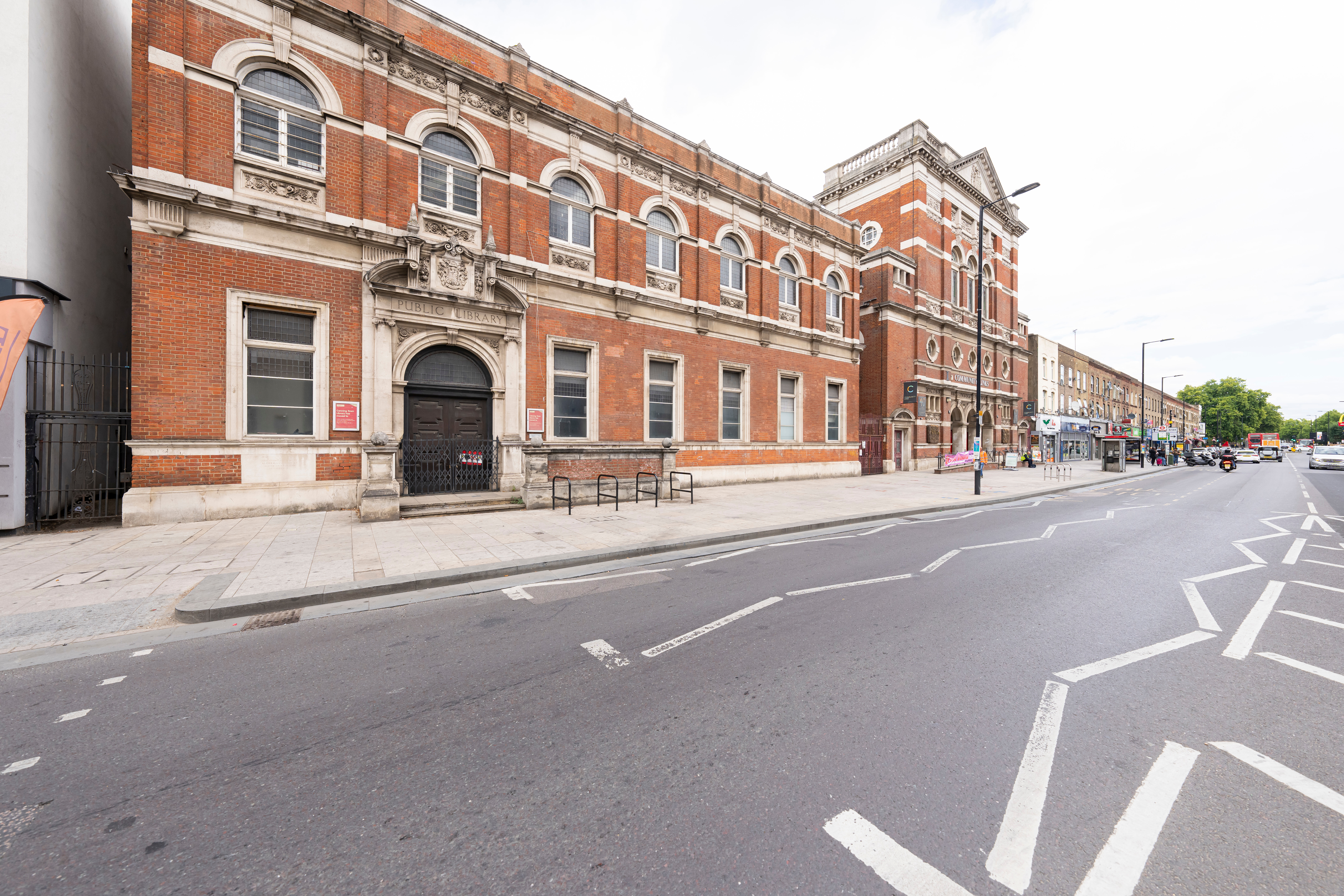Canning Town Old Library Levelling Up Funding Project. Photo Andrew Baker