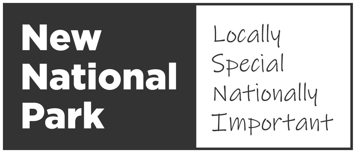 New National Park - Locally Special Nationally Importance Logo
