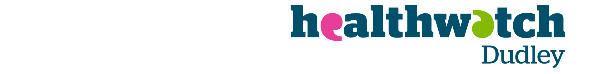 Healthwatch Dudley blue logo