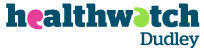 Healthwatch Dudley blue logo