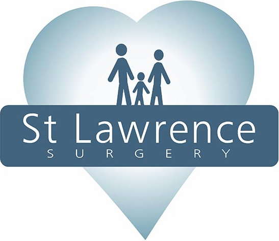 St Lawrence Surgery logo.